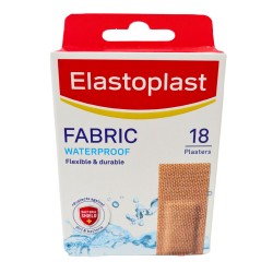 Elastoplast Fabric Plasters Waterproof 18 Pack