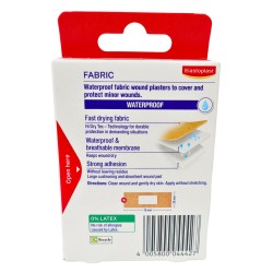 Elastoplast Fabric Plasters Waterproof 18 Pack