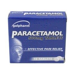 Galpharm Paracetamol Tablets 16 Pack