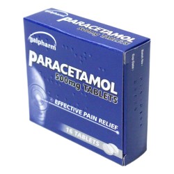 Galpharm Paracetamol Tablets 16 Pack