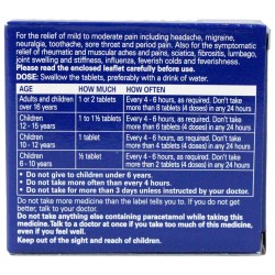 Galpharm Paracetamol Tablets 16 Pack