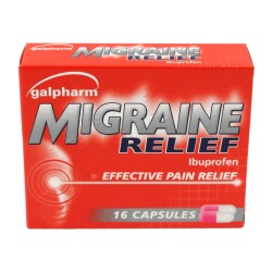 Galpharm Migraine Relief Capsules 16 Pack