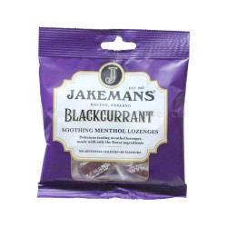 Jakemans Menthol Lozenges 73g Blackcurrant