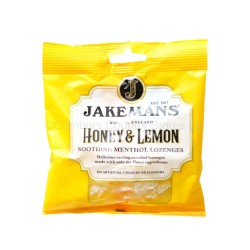 Jakemans Menthol Lozenges 73g Honey & Lemon