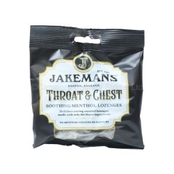 Jakemans Menthol Lozenges 73g Throat & Chest