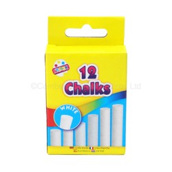 Artbox Chalk Sticks 12 Pack White