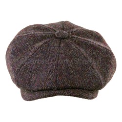 Heather Scott Newsboy Harris Tweed Cap