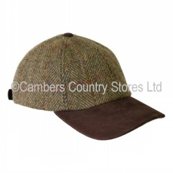 Heather Glencairn Harris Tweed Baseball Cap