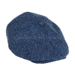 Heather Arran Harris Tweed Cap