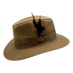 Heather Rambler Wax Trilby Hat