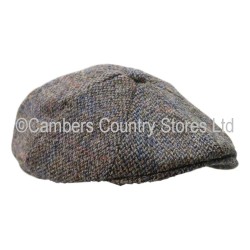 Heather Arran Harris Tweed Cap