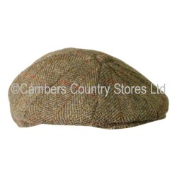 Heather Arran Harris Tweed Cap