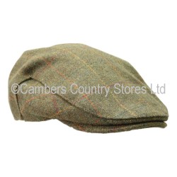 Heather Kinlock Waterproof Tweed Flat Cap