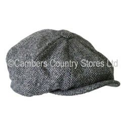 Heather Scott Newsboy Harris Tweed Cap