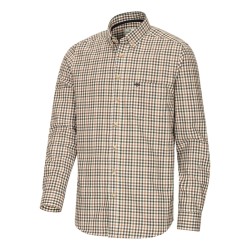 Hoggs Of Fife Garvock Cotton Twill Herringbone Shirt