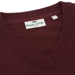 Hoggs Of Fife Stirling 2 Long Sleeve V Neck Pullover