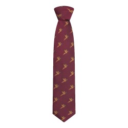 Hoggs Of Fife Silk Country Tie Flying Pheasants