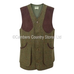 Hoggs Of Fife Harewood Lambswool Shooting Vest