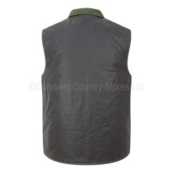 Hoggs Of Fife Padded Waxed Waistcoat