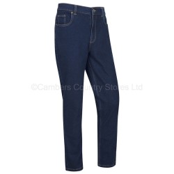 Hoggs Of Fife Clyde Comfort Denim Jeans Dark Indigo