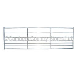 Galvanised Metal Gate