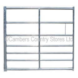 Galvanised Metal Gate