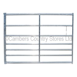 Galvanised Metal Gate