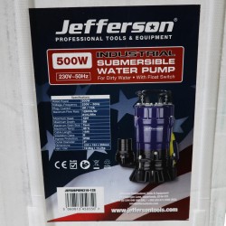 Jefferson Submersible Dirty Water Pump 210 Litres/Min