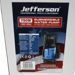 Jefferson Submersible Dirty Water Pump 225 Litres/Min