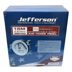 Jefferson Retractable Air Hose Reel 15m x 10mm