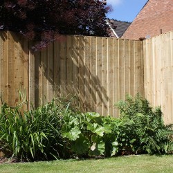 Feather Edge Fence Panel Pressure Treated FF 6 x 6