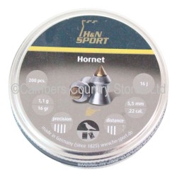 H & N Air Rifle Pellets Hornet .22 x 200