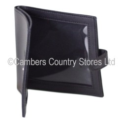 Bisley Shotgun Certificate Wallet Black Leather