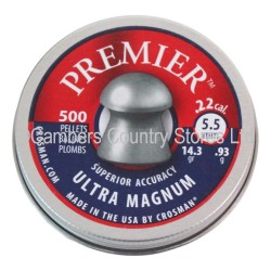 Crosman Premier Ultra Magnum Air Rifle Pellets .22 x 500