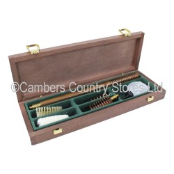 Shotgun Cleaning Kit In Wooden Box