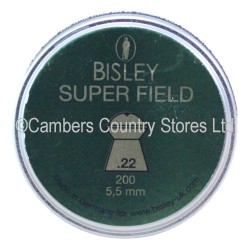 Bisley Air Rifle Pellets Super Field .22 x 200