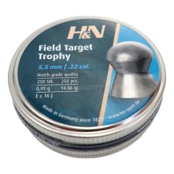 H & N Air Rifle Pellets Field Target .22 x 250