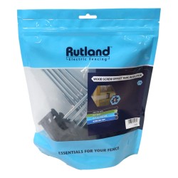 Rutland Wood Screw Offset Tape Insulator 10 Pack