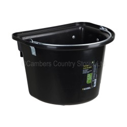 Kerbl Door Feeding Bucket With Hook On & Handle 12L