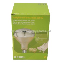 Kerbl Infra-Red Heat Bulb 250w Clear