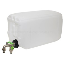 Kerbl IBC Tap With 2 Quick Couplings & Seperate On/Off