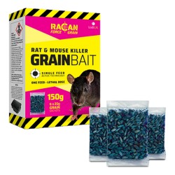 Racan Force Rat & Mouse Killer Grain Bait 6 x 25g