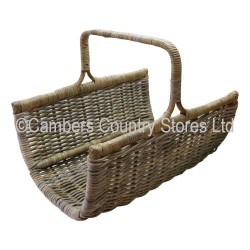 Glenweave HCP789 Log Holder Basket Hoop Handle