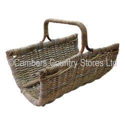 Glenweave HCP789 Log Holder Basket Hoop Handle