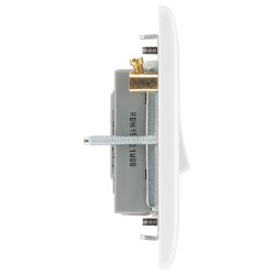 BG Rounded Edge Switch Triple Fan Isolator Fused