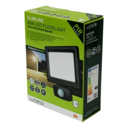 Luceco ECO LED Slimline Floodlight 30w With PIR