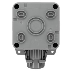 BG Weatherproof Socket 1G 13 Amp Switched Single