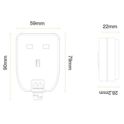 Masterplug Outdoor & Garden Extension Lead 10m