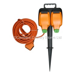 Masterplug Weatherproof Extension Lead 15m 240v