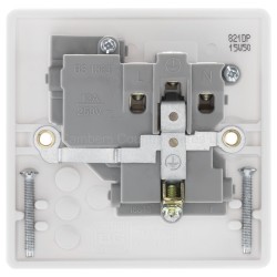 BG Rounded Edge Switched Socket 1 Gang DP 13A